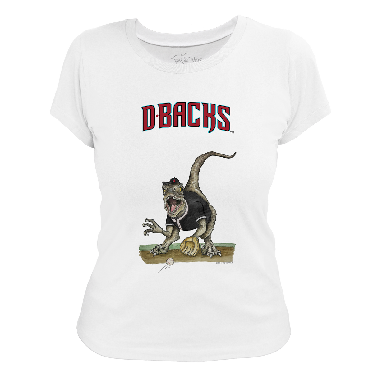 Arizona Diamondbacks Velociraptor Tee Shirt