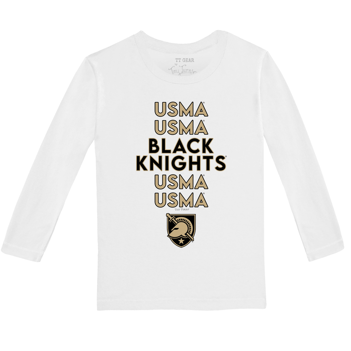 Army Black Knights Stacked Long-Sleeve Tee Shirt