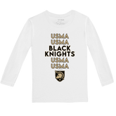 Army Black Knights Stacked Long-Sleeve Tee Shirt