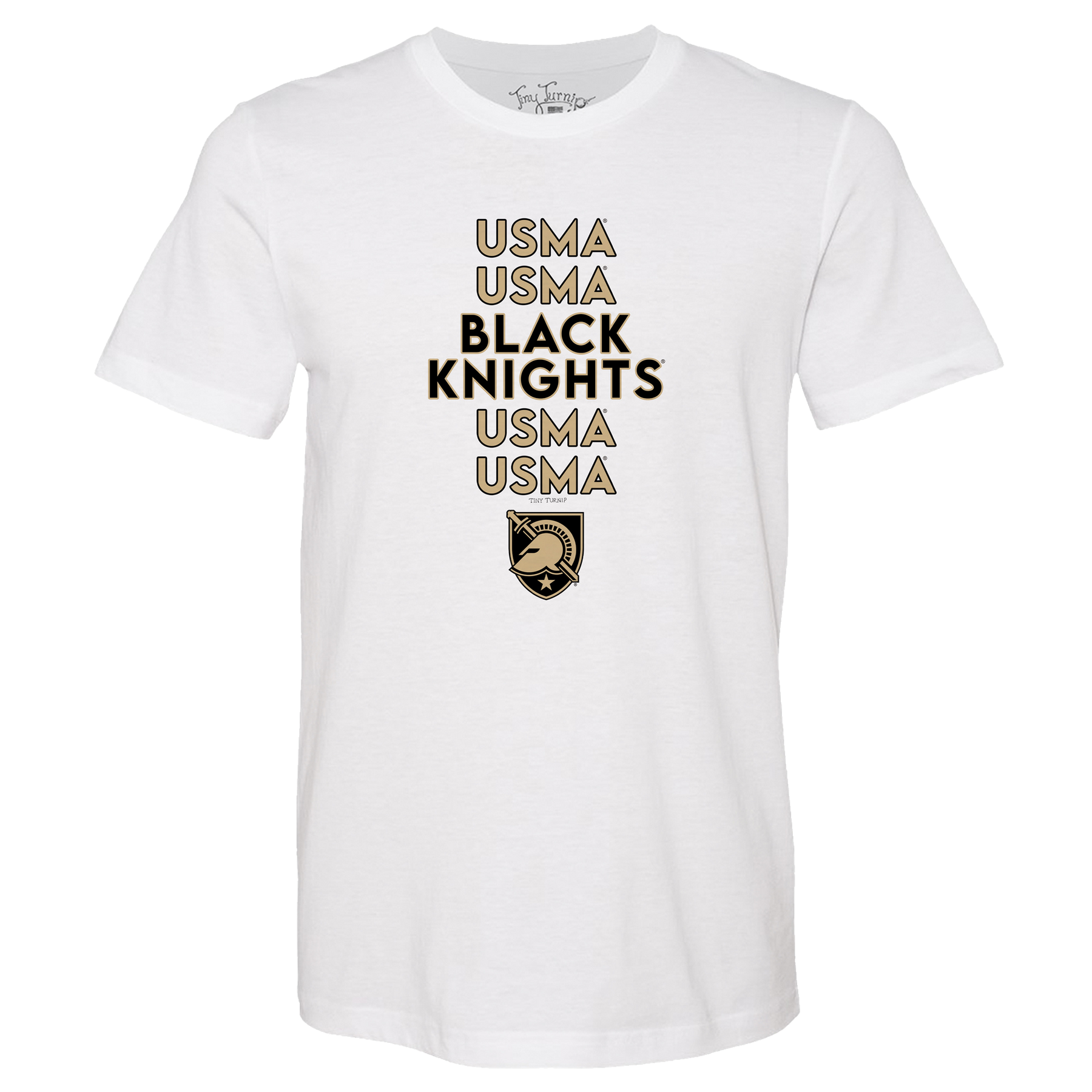 Army Black Knights Stacked Unisex Tee Shirt