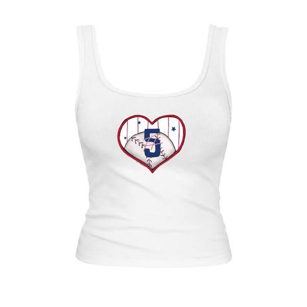 VIP Baseball: Pinstripe Heart All Star 2026 - Emmy Tank