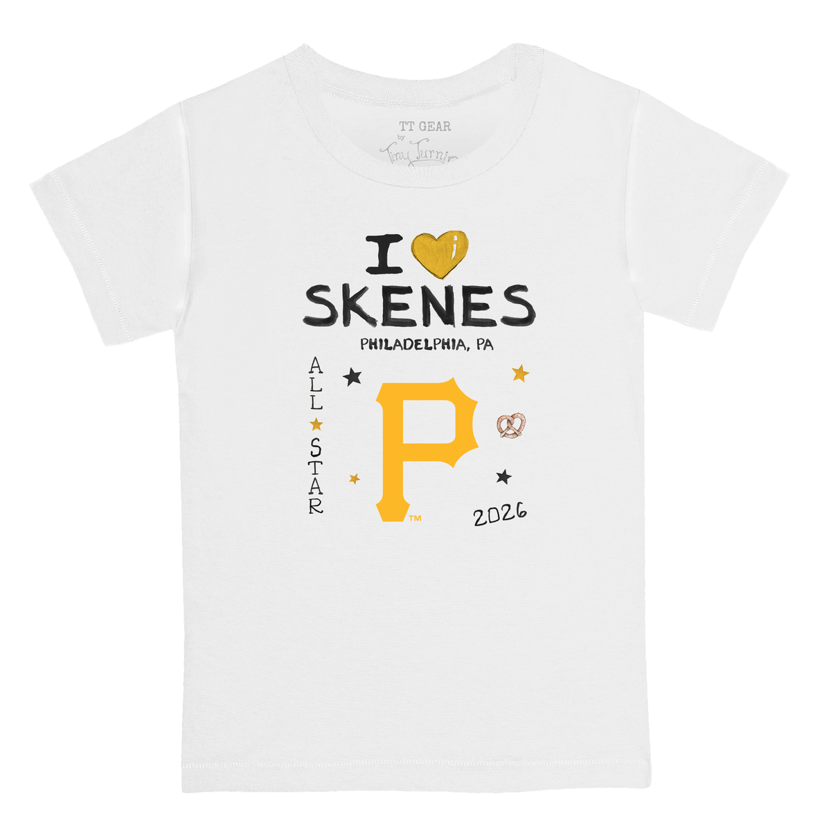 VIP Baseball: I Heart All Star 2026 - Kid's Tee Shirt