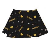 VIP Baseball: I Heart Tossed- Skirt