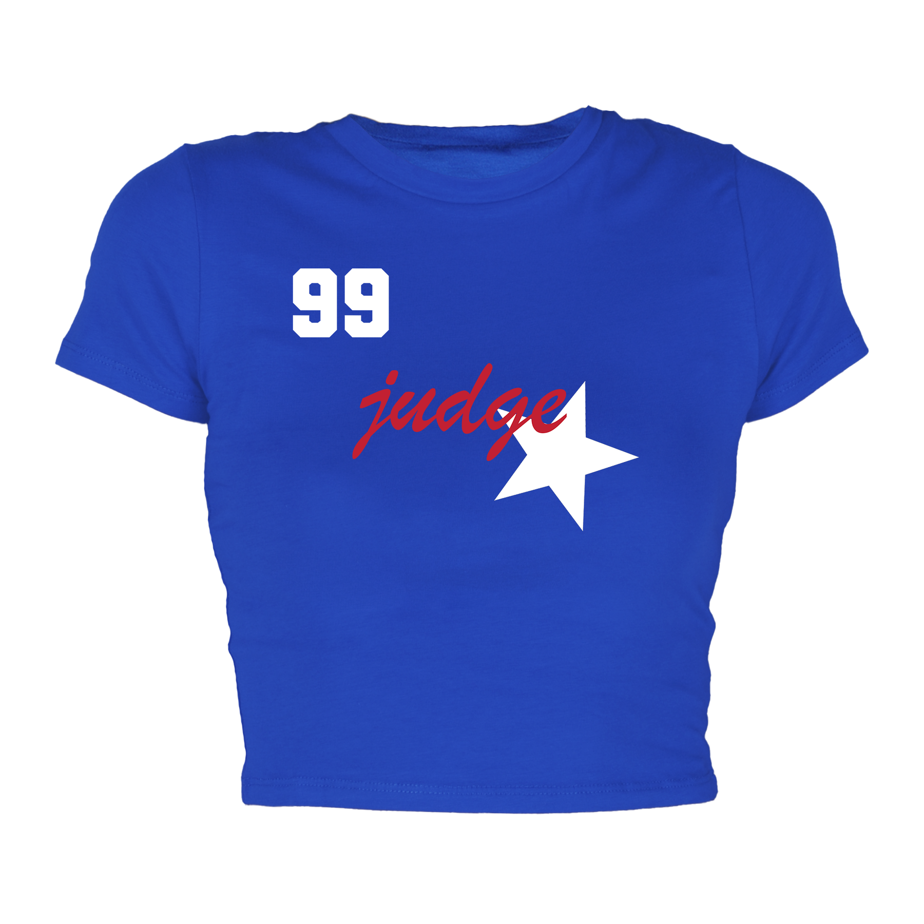 VIP Baseball: Script All Star 2026 - Candice Fitted Crop Tee