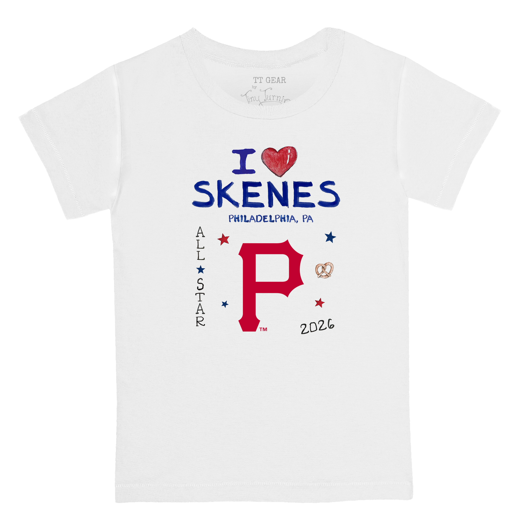 VIP Baseball: I Heart All Star 2026 - Kid's Tee Shirt
