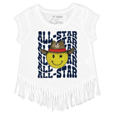 All Star Game 2024 Stacked Smiley Fringe Tee