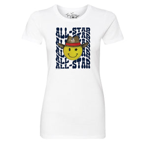 All Star Game 2024 Stacked Smiley Tee Shirt