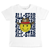 All Star Game 2024 Stacked Smiley Tee Shirt