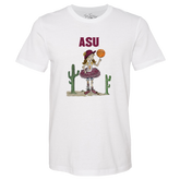Arizona State Sun Devils Babes Basketball Unisex Tee Shirt