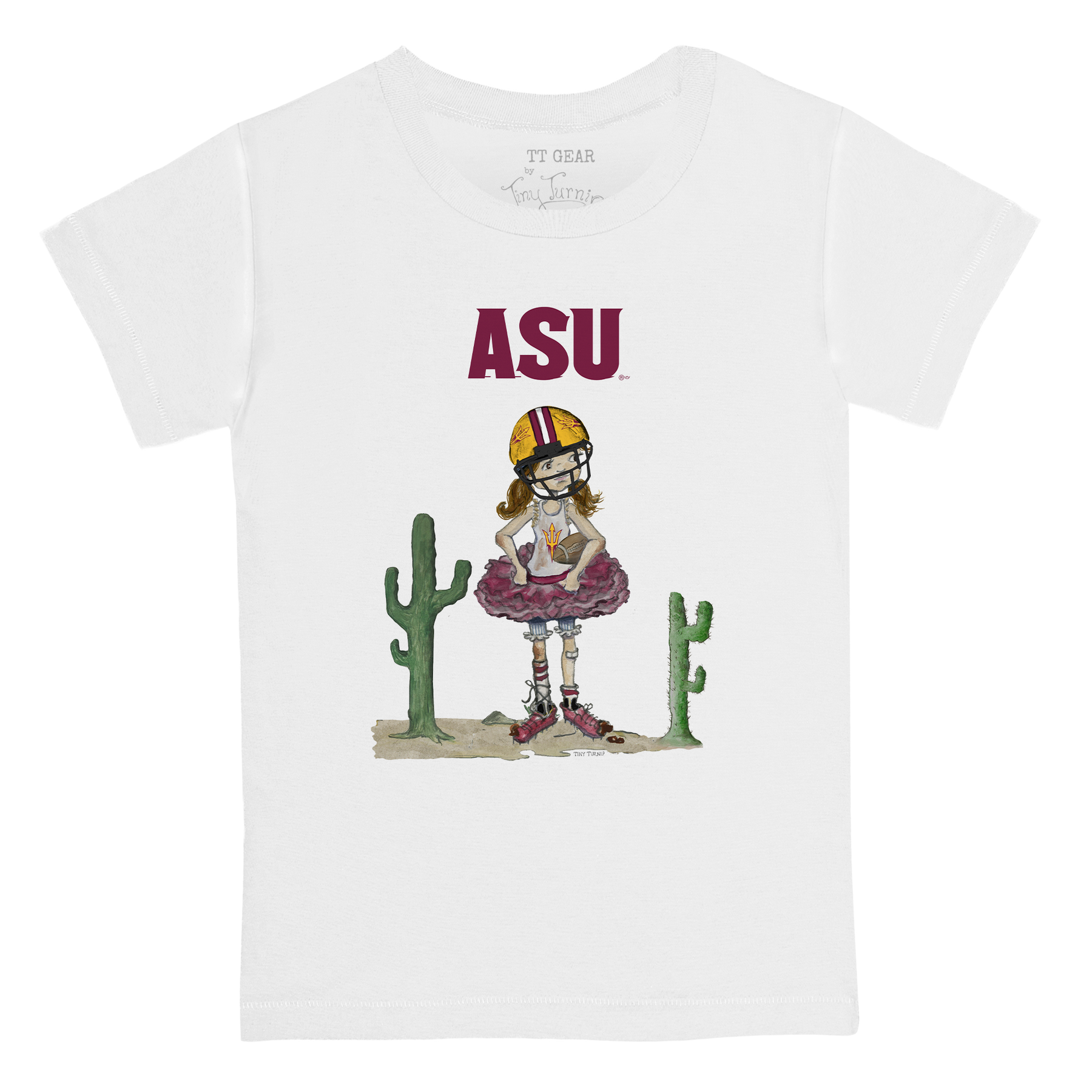 Arizona State Sun Devils Babes Football Kid's Tee Shirt