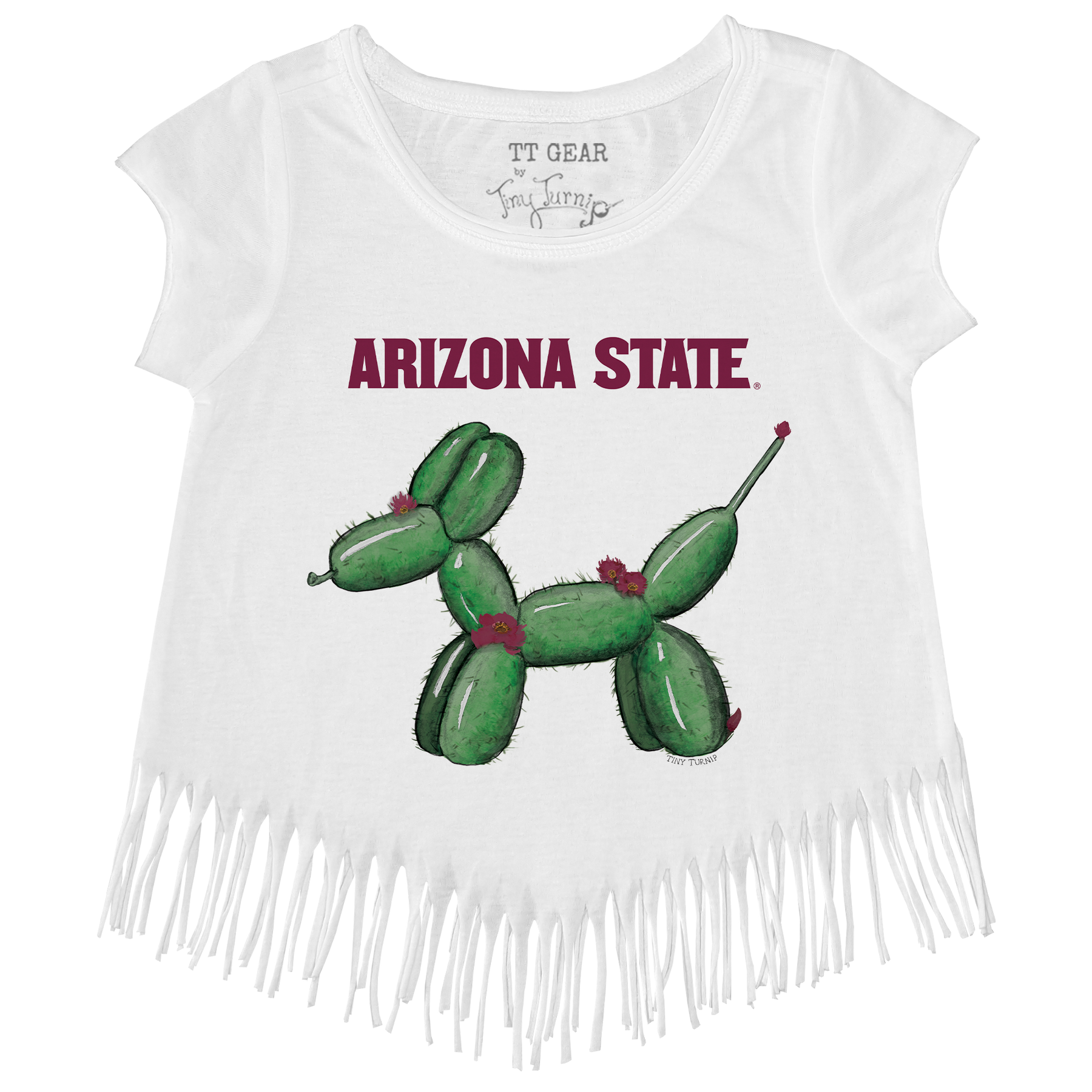 Arizona State Sun Devils Balloon Dog Fringe Tee