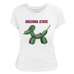 Arizona State Sun Devils Balloon Dog Women's Tee Shirt