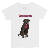 Arizona State Sun Devils Black Labrador Retriever Kid's Tee Shirt