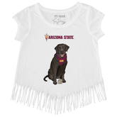 Arizona State Sun Devils Black Labrador Retriever Fringe Tee