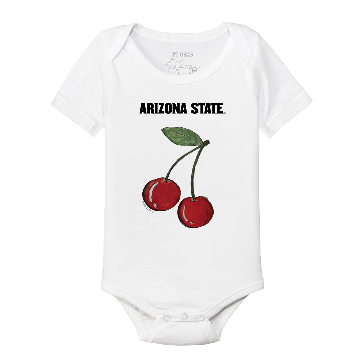 Arizona State Sun Devils Cherries Short Sleeve Snapper