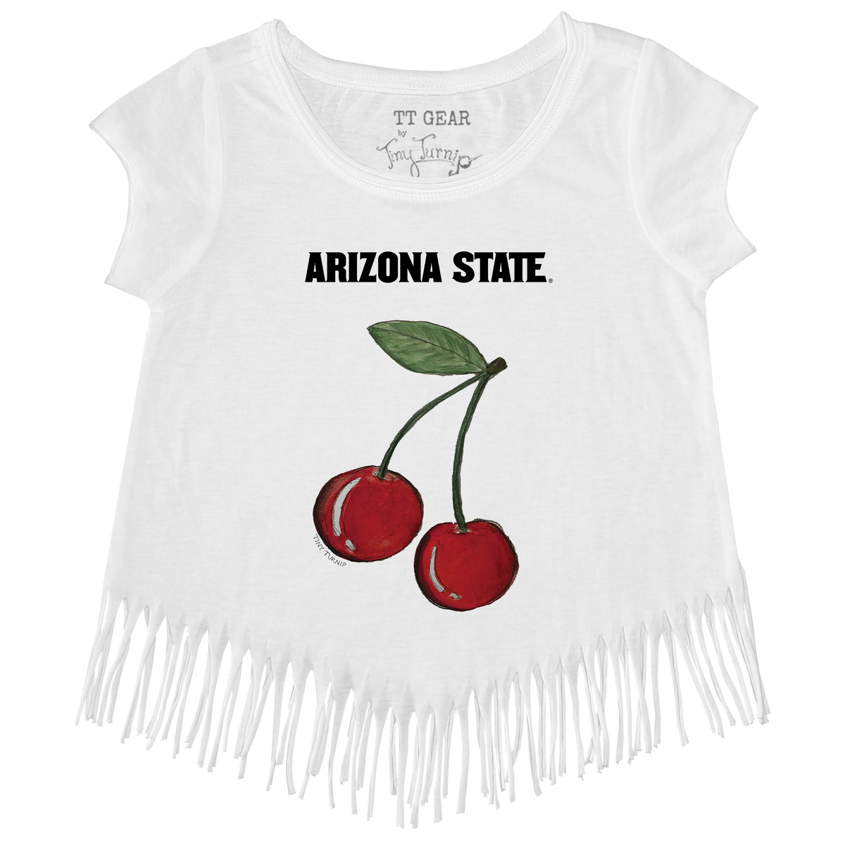 Arizona State Sun Devils Cherries Fringe Tee