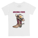 Arizona State Sun Devils Cowboy Boot Kid's Tee Shirt