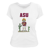 Arizona State Sun Devils Football Boy Women's Tee Shirt