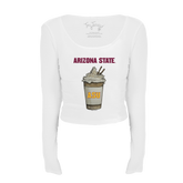 Arizona State Sun Devils Latte Women's Lucy Long Sleeve