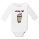 Arizona State Sun Devils Latte Long-Sleeve Snapper