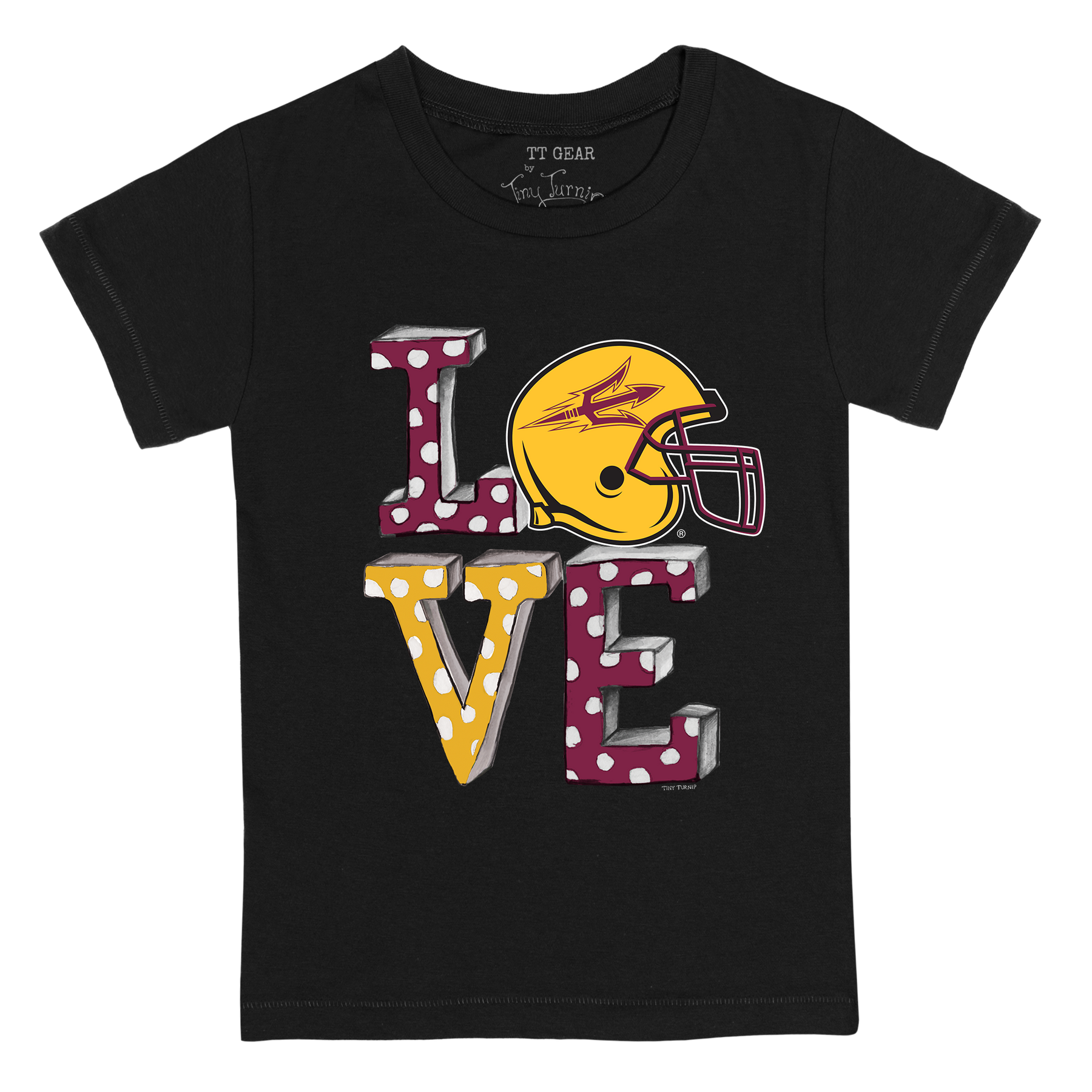 Arizona State Sun Devils Love Kid's Tee Shirt