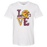 Arizona State Sun Devils LOVE Unisex Tee Shirt