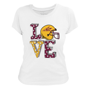 Arizona State Sun Devils LOVE Women's Tee Shirt