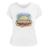 Arizona State Sun Devils Sunset Women's Tee Shirt