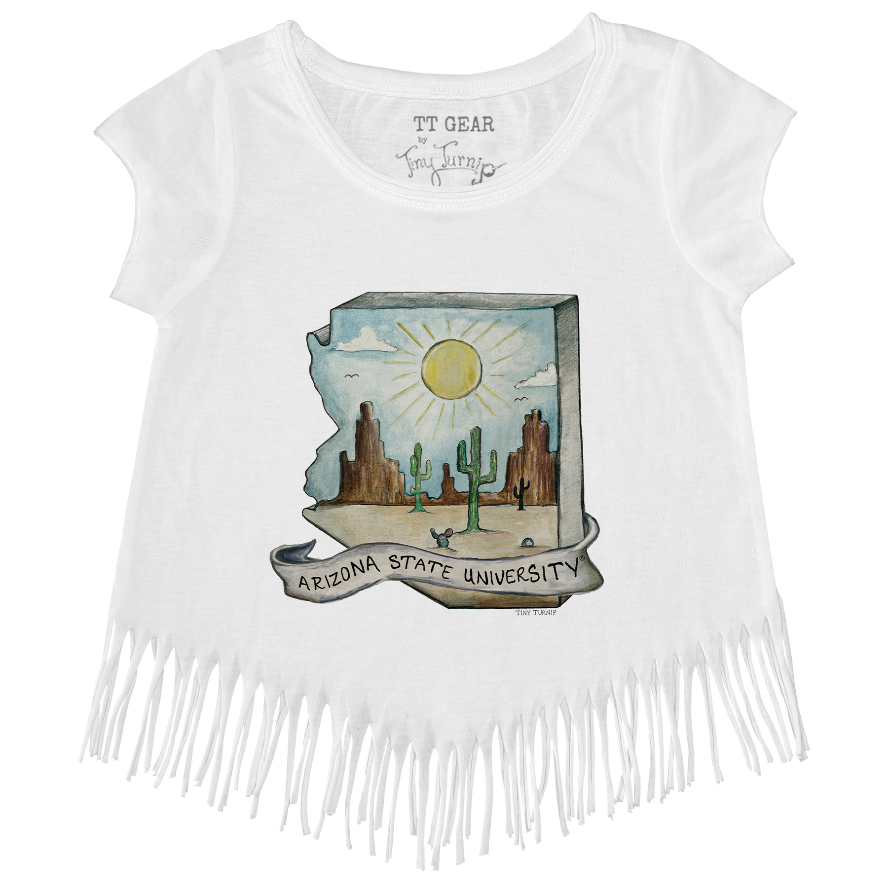 Arizona State Sun Devils State Fringe Tee