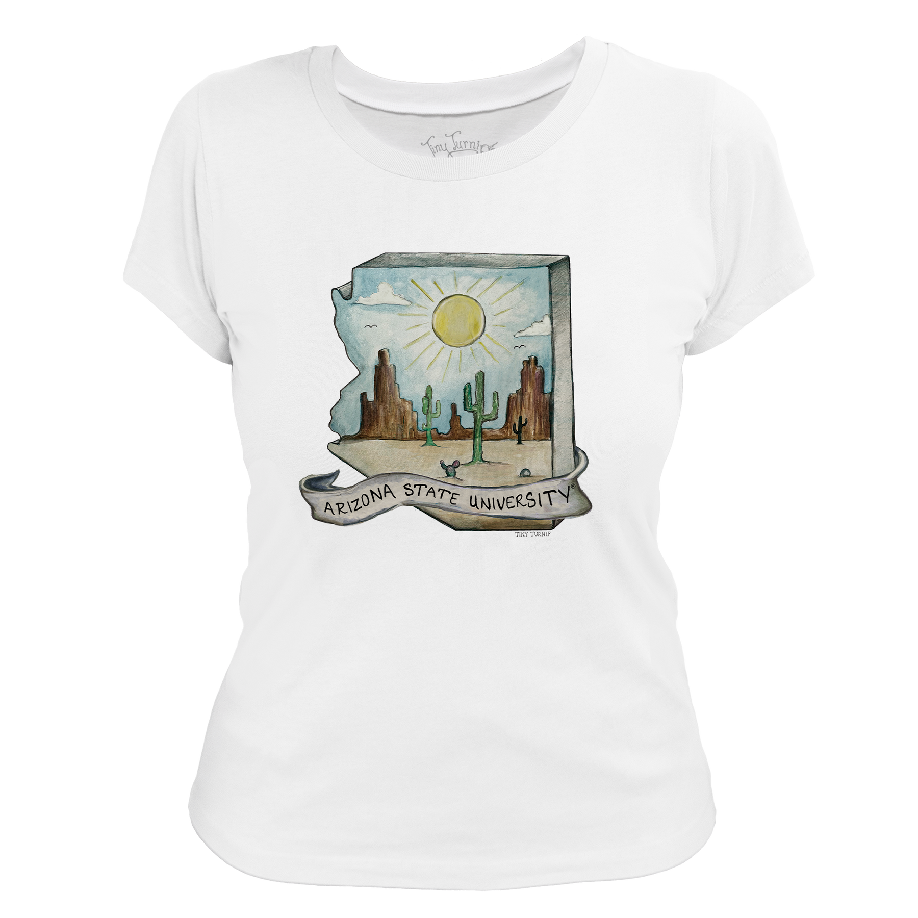 Arizona State Sun Devils State Women's Tee Shirt