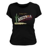 Arizona State Sun Devils Postcard Women's Tee Shirt