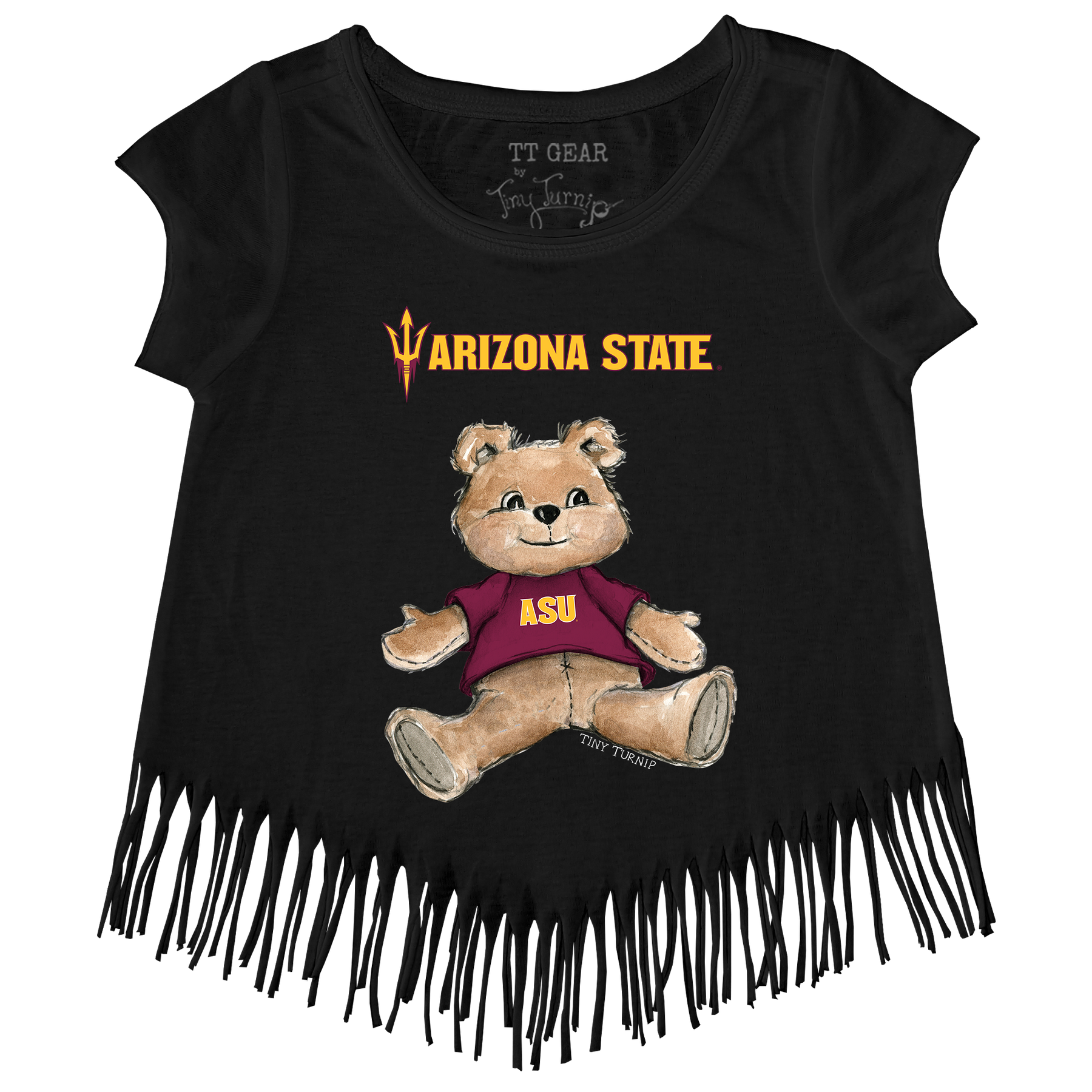 Arizona State Sun Devils Teddy Fringe Tee
