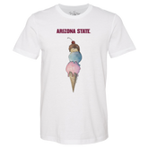 Arizona State Sun Devils Triple Scoop Unisex Tee Shirt