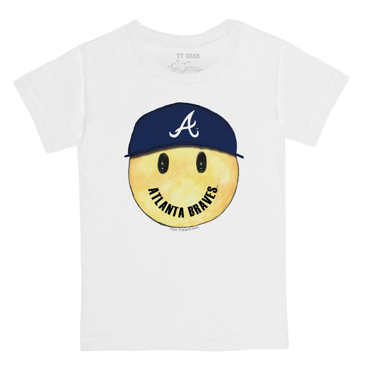 Atlanta Braves Smiley Tee Shirt