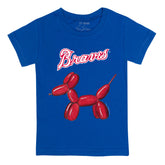 Atlanta Braves Balloon Dog Tee Shirt