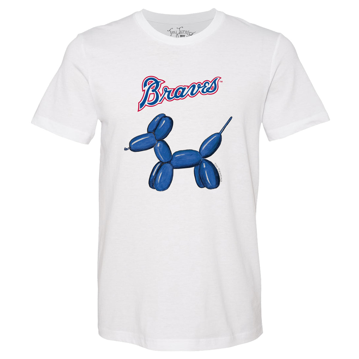 Atlanta Braves Balloon Dog Tee Shirt