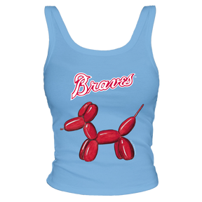 Atlanta Braves Balloon Dog Tank