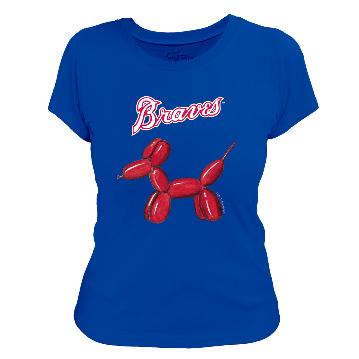 Atlanta Braves Balloon Dog Tee Shirt