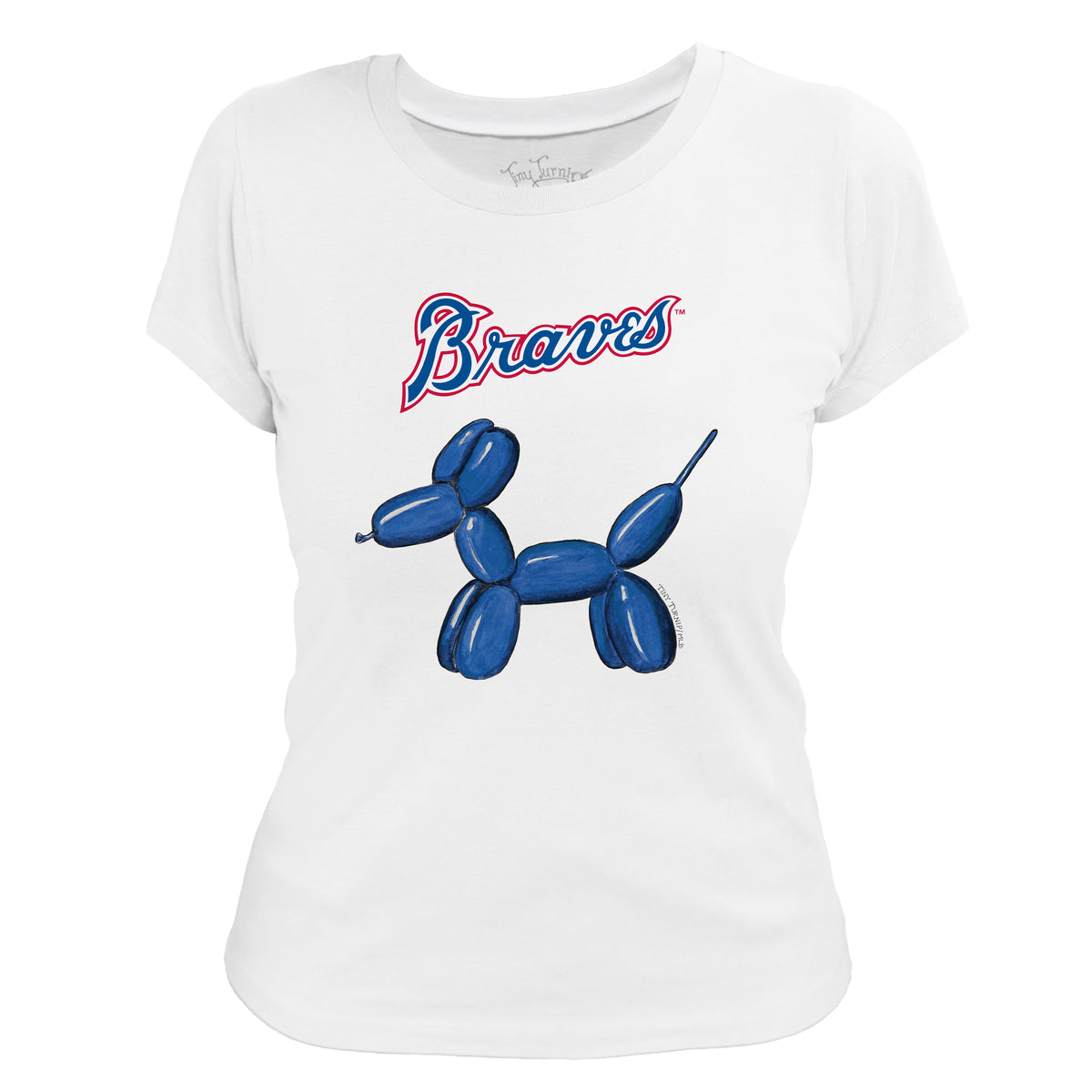 Atlanta Braves Balloon Dog Tee Shirt