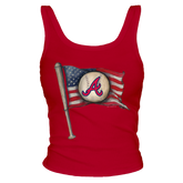 Atlanta Braves Baseball Flag Tank