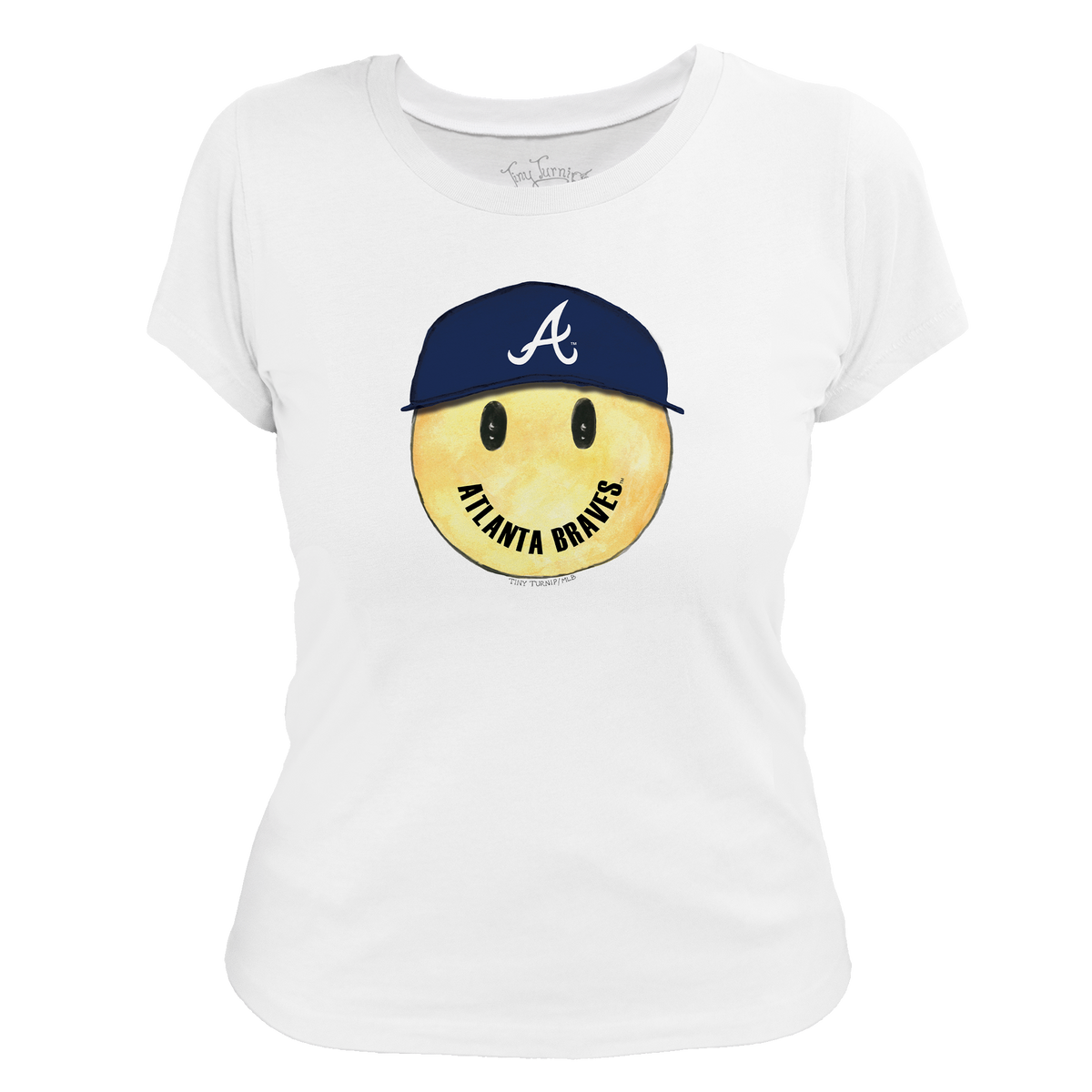Atlanta Braves Smiley Tee Shirt