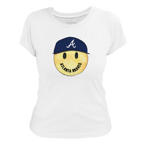 Atlanta Braves Smiley Tee Shirt