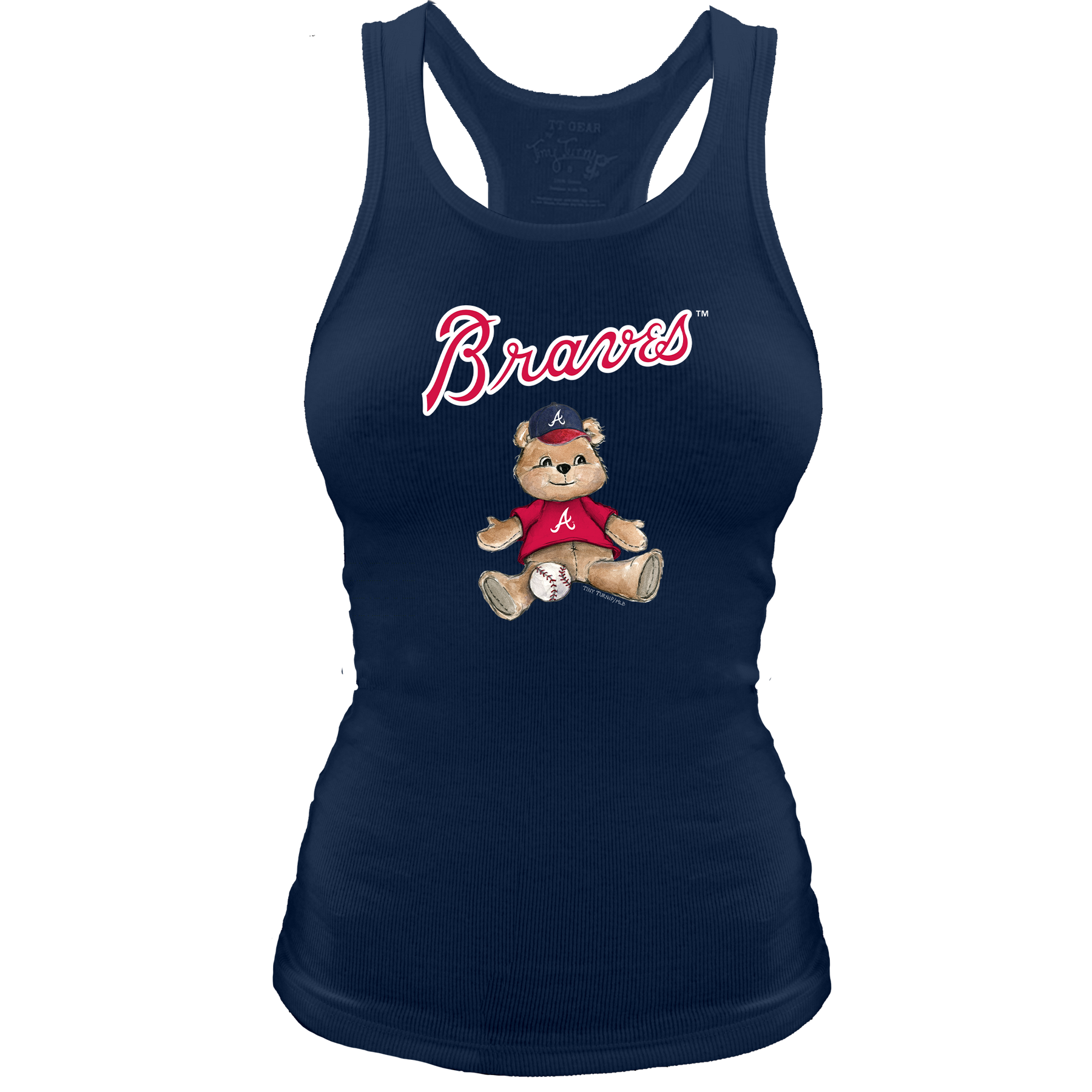 Atlanta Braves Teddy Classic Tank - Tiny Turnip