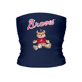 Atlanta Braves Teddy Tube Top - Tiny Turnip