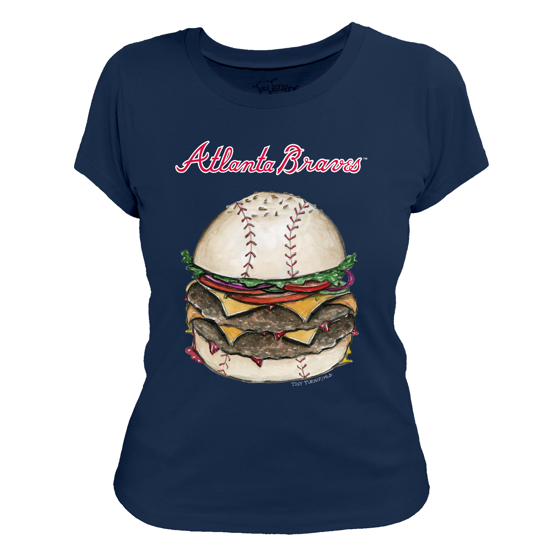 Atlanta Braves Burger Tee Shirt