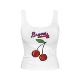 Atlanta Braves Cherry Emmy Tank