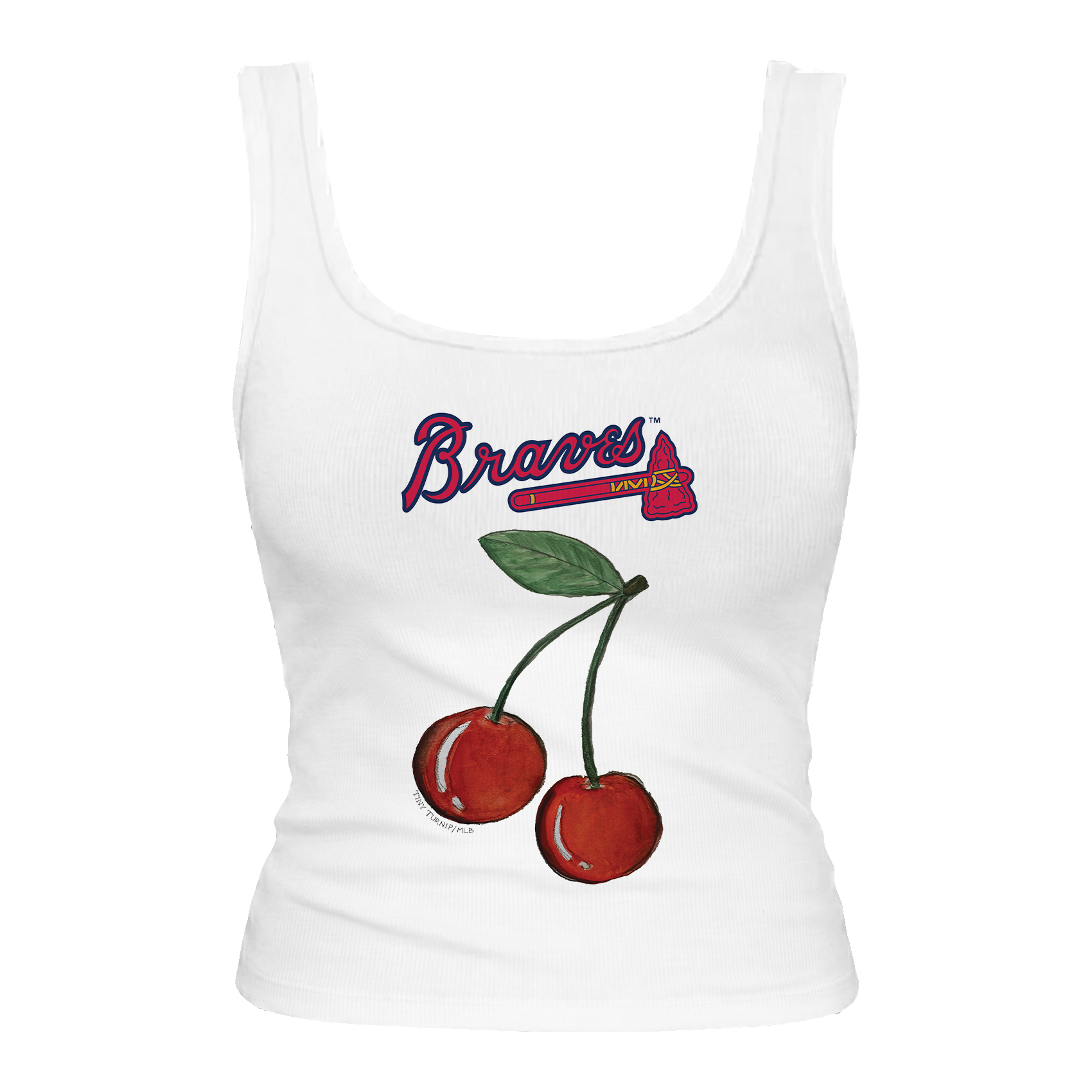 Atlanta Braves Cherry Emmy Tank