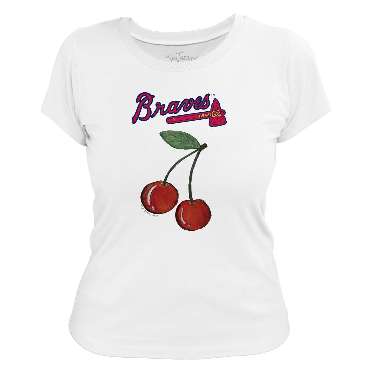 Atlanta Braves Cherries Tee Shirt