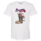 Atlanta Braves Cowboy Boot Unisex Tee Shirt