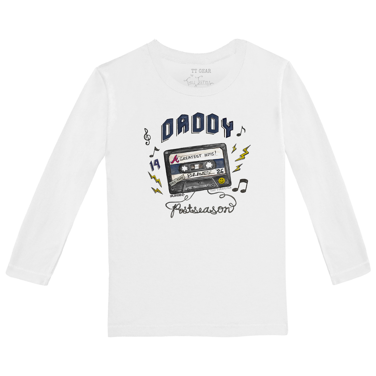 VIP Atlanta Braves Postseason '26 Kid's Long-Sleeve Tee Shirt